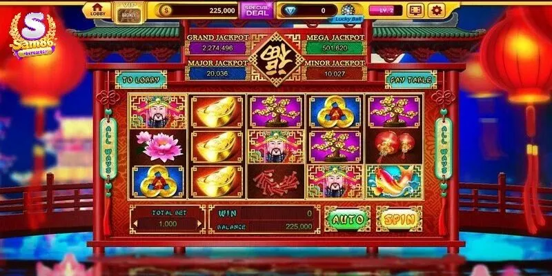 Các biểu tượng nổi bật trong trò chơi Thần Tài Phú Quý