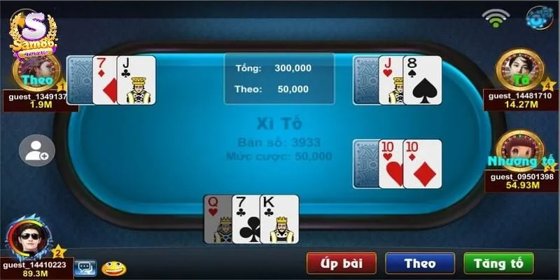 Sơ lược thông tin trò chơi game bài Xì Tố Sam86