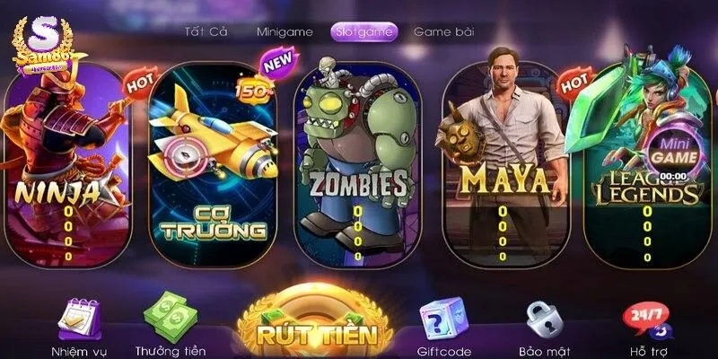 Giới thiệu sảnh nổ hũ Sam86