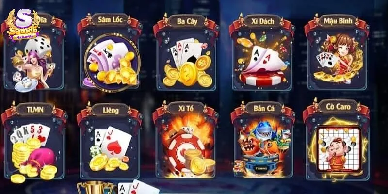 Tổng quan về sảnh giải trí uy tín Game Bài tại Sam86